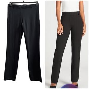 Betabrand Black Ponte Knit Classic Dress Yoga Pant XL Long 32.5 Inch Inseam